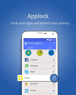 Applock - A Security Guard android App screenshot 3